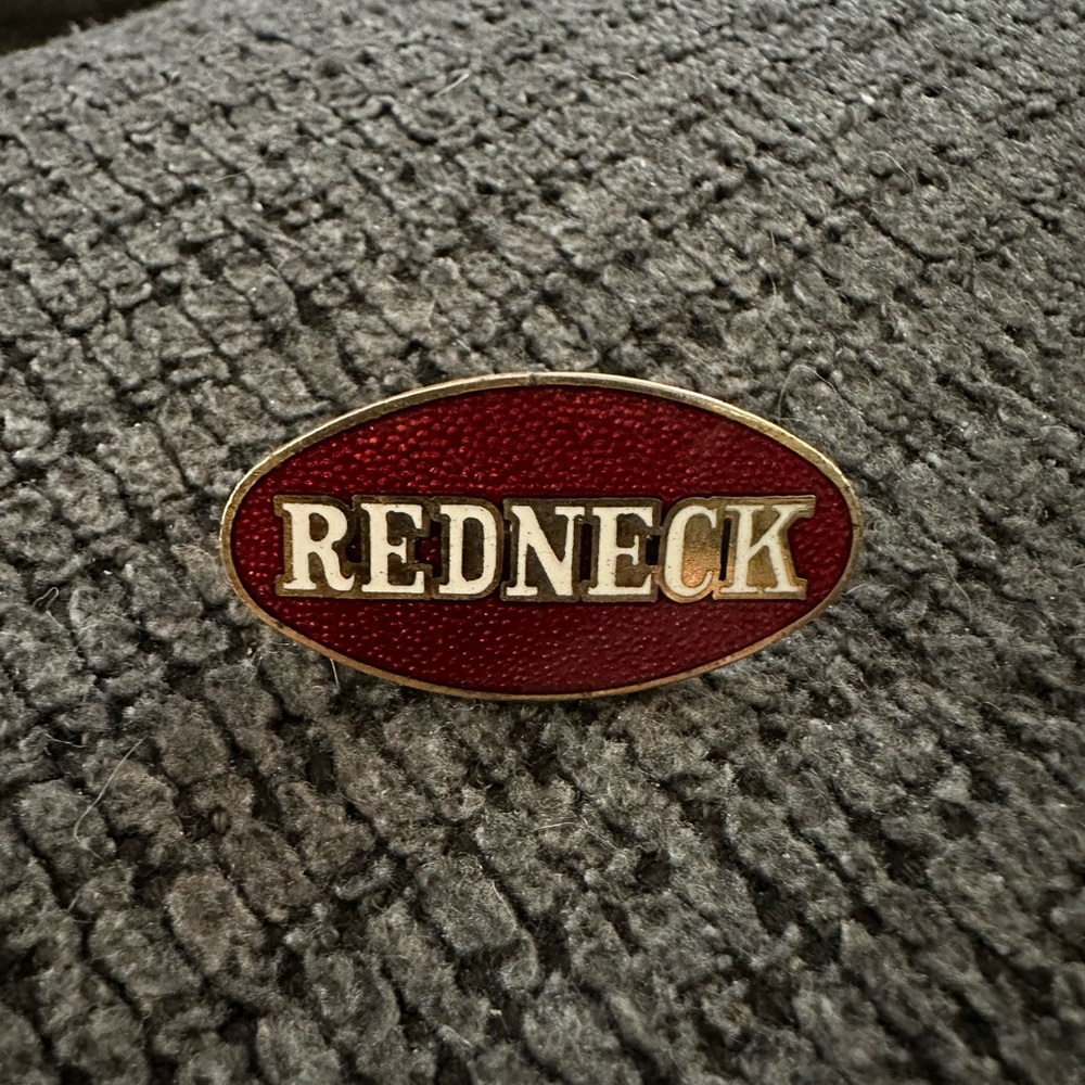 Vintage redneck pin